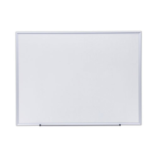 Deluxe Melamine Dry Erase Board, 48 X 36, Melamine White Surface, Silver Aluminum Frame