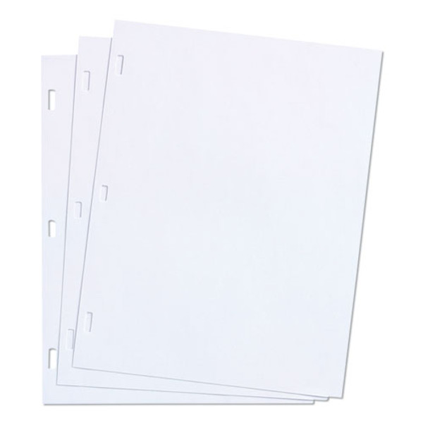 Ledger Sheets For Corporation And Minute Book, 11 X 8.5, White, Loose Sheet, 100/box