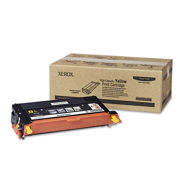 113r00725 High-yield Toner, 6,000 Page-yield, Yellow