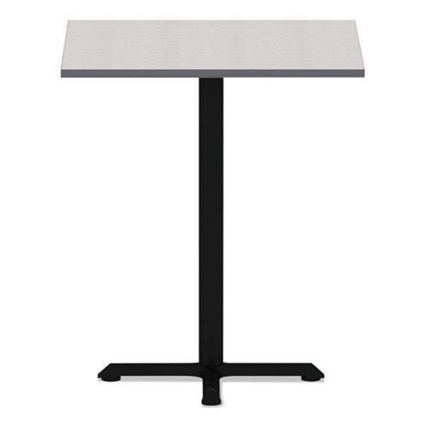 Reversible Laminate Table Top, Square, 35.38w X 35.38d, White/gray