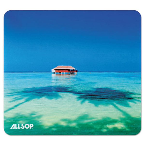 Naturesmart Mouse Pad, 8.5 X 8, Tropical Maldives Design