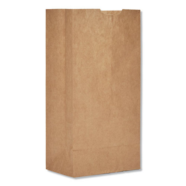 Grocery Paper Bags, 30 Lb Capacity, #4, 5" X 3.33" X 9.75", Kraft, 500 Bags