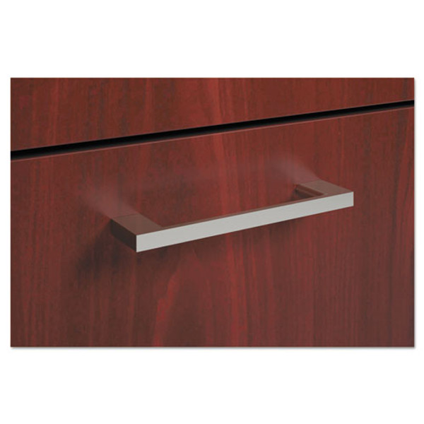 Bl Series Field Installed Arched Bridge Pull, Arch, 4.25 X 0.75 X 0.38, Polished Silver, 2/carton