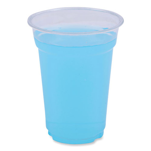 Clear Plastic Cold Cups, 9 Oz, Pet, 50 Cups/sleeve, 20 Sleeves/carton