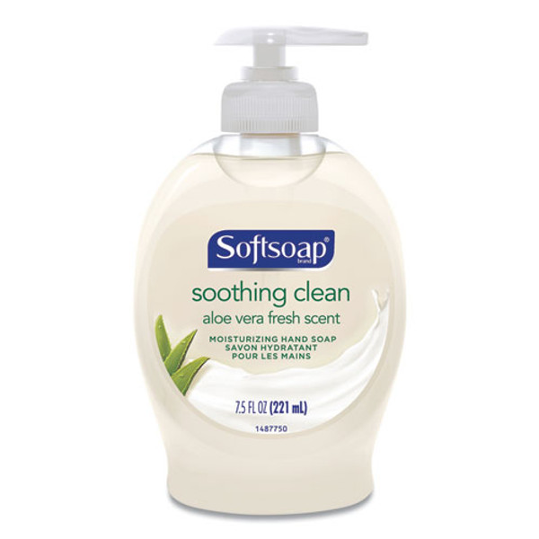Moisturizing Hand Soap, Aloe Scent, 7.5 Oz, 6/carton