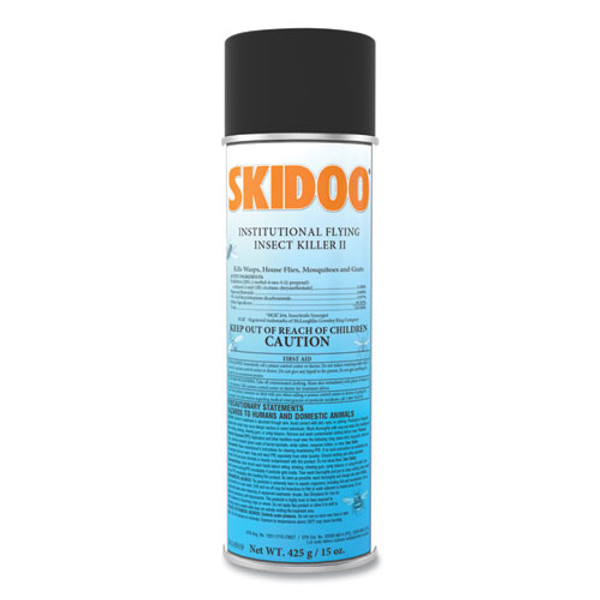 Skidoo Institutional Flying Insect Killer, 15 Oz Aerosol Spray, 6/carton