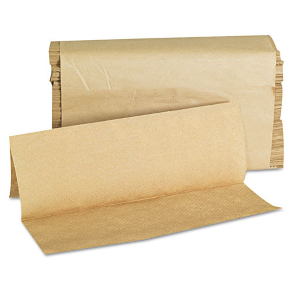 Folded Paper Towels, Multifold, 9 X 9.45, Natural, 250 Towels/pack, 16 Packs/carton