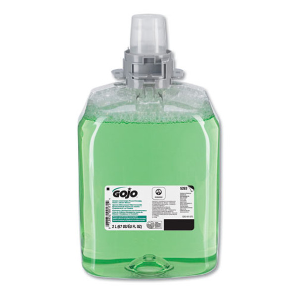 Green Certified Foam Hair And Body Wash, Cucumber Melon Scent, 2,000 Ml, 2/carton