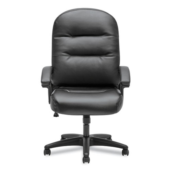 Pillow-soft 2090 Series Executive High-back Swivel/tilt Chair, Supports Up To 250 Lb, 16" To 21" Seat Height, Black