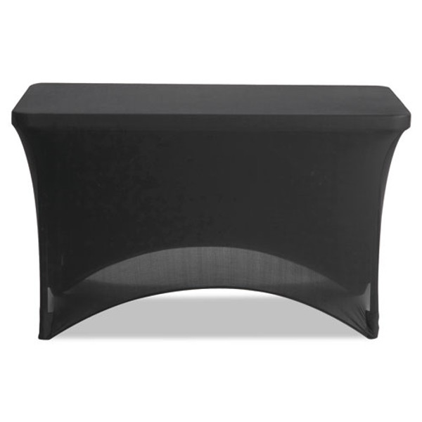 Igear Fabric Table Cover, Polyester/spandex, 24" X 48", Black