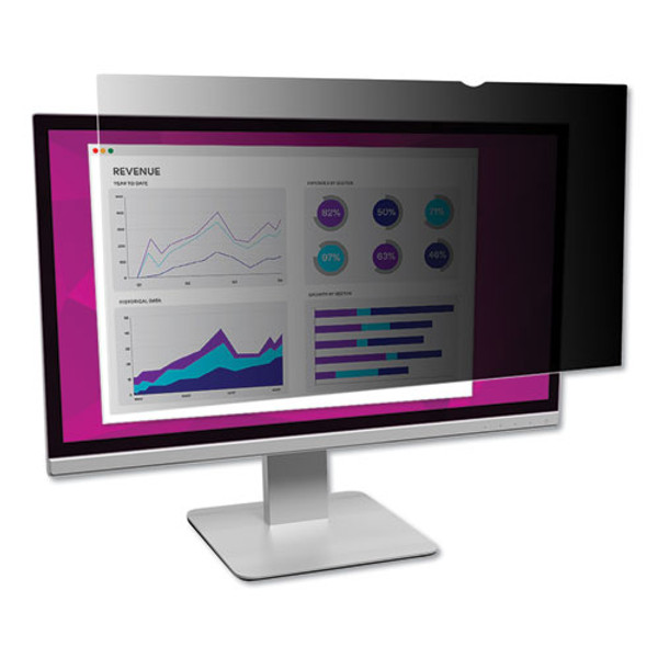 High Clarity Privacy Filter For 21.5" Widescreen Flat Panel Monitor, 16:9 Aspect Ratio