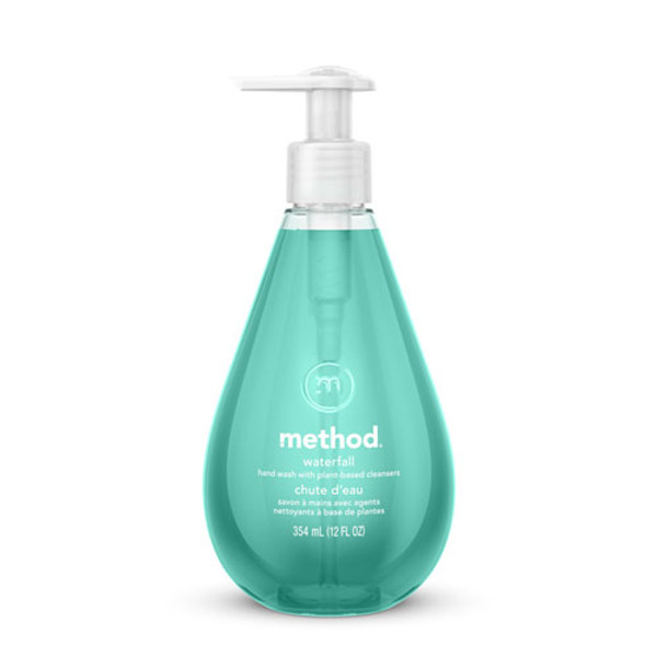 Gel Hand Wash, Waterfall Scent, 12 Oz