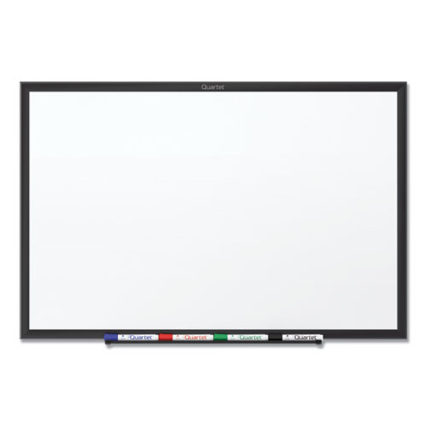 Classic Series Total Erase Dry Erase Boards, 36 X 24, White Surface, Black Aluminum Frame