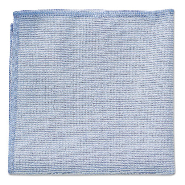 Microfiber Cleaning Cloths, 12 X 12, Blue, 24/pack