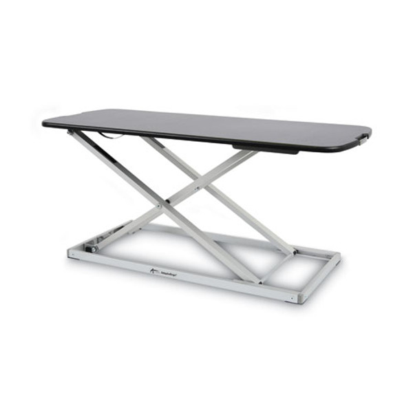 Adaptivergo Laptop Lifting Workstation, 31.25" X 12.63" X 1.38" To 16", Black/silver