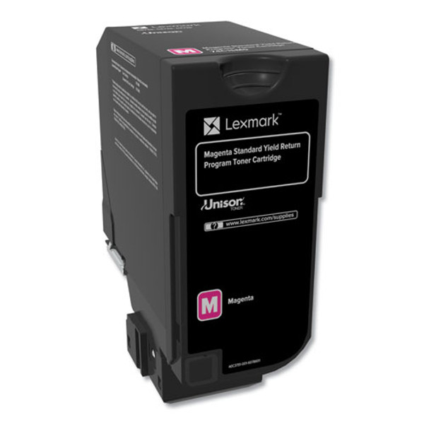 74c1sm0 Return Program Unison Toner, 7,000 Page-yield, Magenta