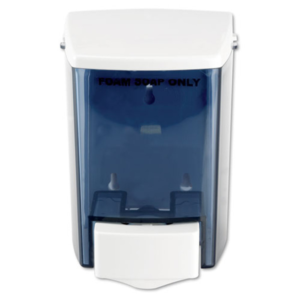 Encore Foam-eeze Bulk Foam Soap Dispenser, See Thru, 900 Ml, 4.5 X 4 X 6.25, White