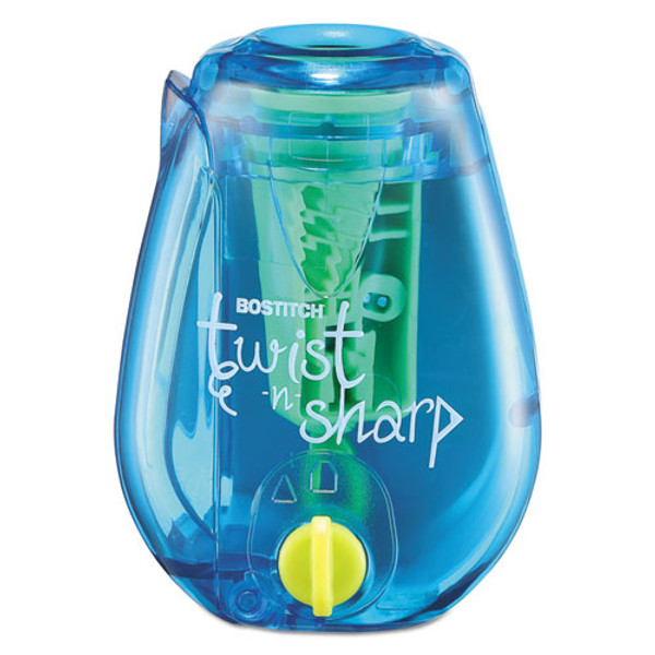Twist-n-sharp Pencil Sharpener, One-hole, 3.5 X 1.25 X 5.5, Randomly Assorted Colors Twist-n-sharp Pencil Sharpener, One-hole, 3.5 X 1.25 X 5.5, Randomly Assorted Colors