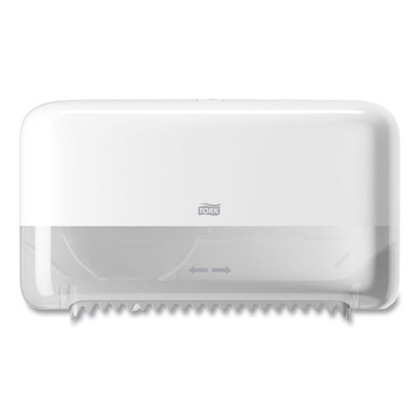 Elevation Coreless High Capacity Bath Tissue Dispenser,14.17 X 5.08 X 8.23,white