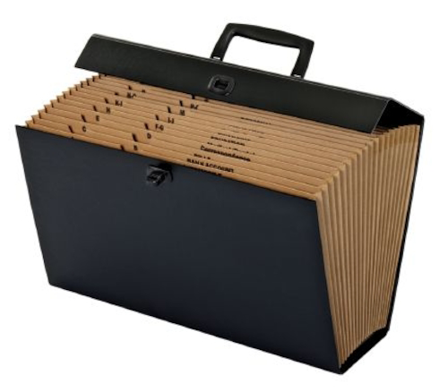 PFX11170 Pendaflex® Case File, 19 Pockets, Assorted Colors, Legal Size