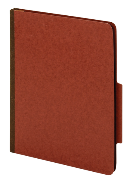 PFXPU61RED Classification Folders, Standard, 2 Dividers, Bonded Fasteners, 2/5 Cut Tab, Red, Letter,  100 EA/CT