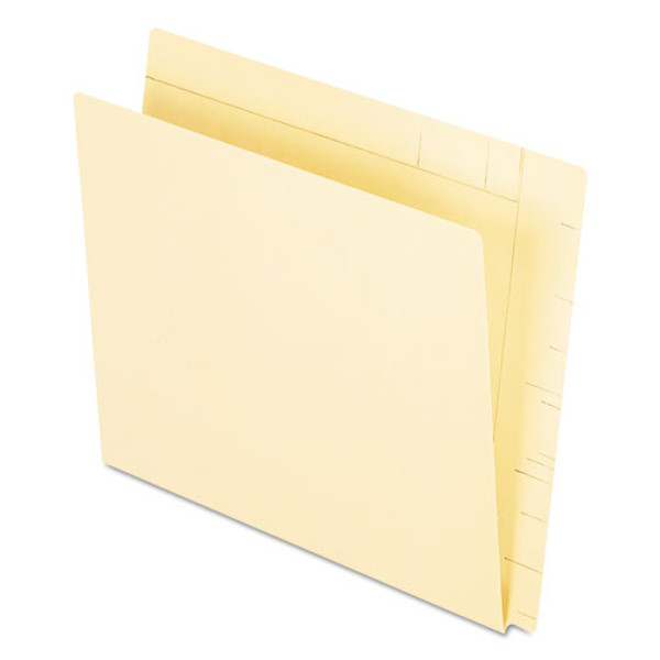 PFX16640 End Tab Convertible Folders, Letter- 9.5" x 12" size, Manila