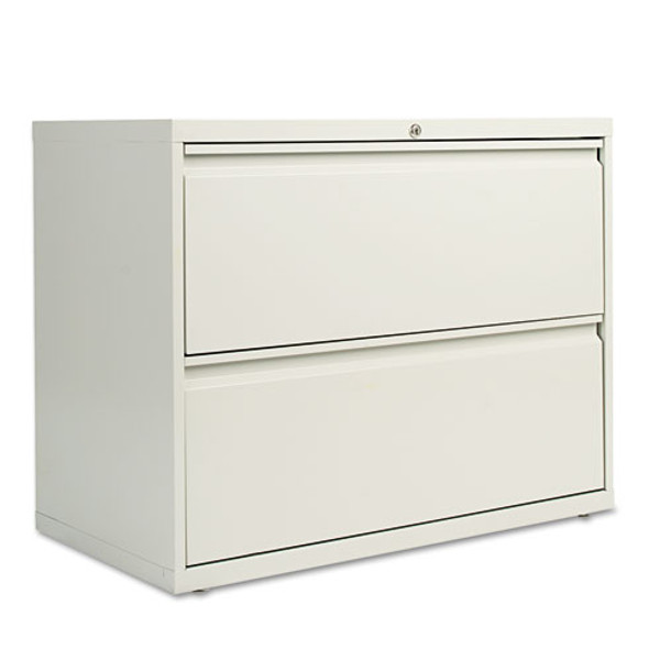 Lateral File, 2 Legal/letter-size File Drawers, Light Gray, 36" X 18.63" X 28" - ALEHLF3629LG