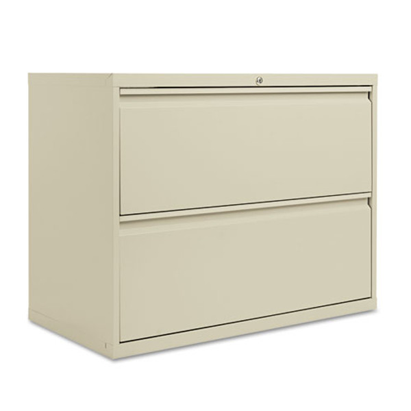 Lateral File, 2 Legal/letter-size File Drawers, Putty, 36" X 18.63" X 28"