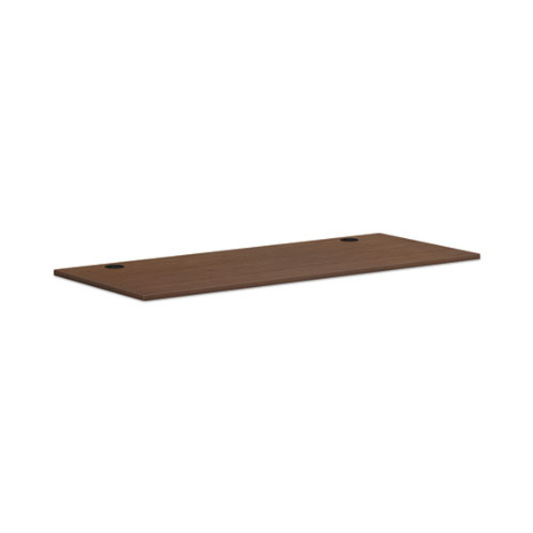 Mod Worksurface, Rectangular, 72w X 30d, Sepia Walnut