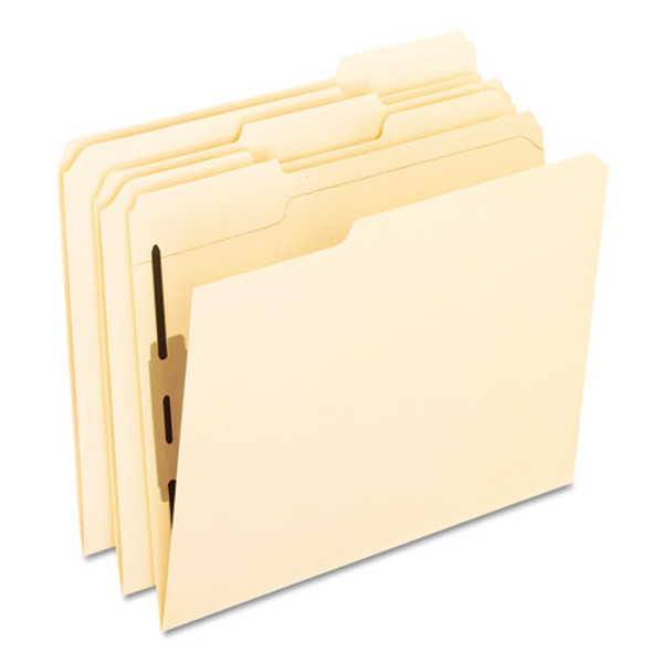 PFXM13U1 Manila Fastener Folders, Letter size, Manila