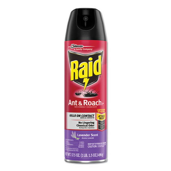 Ant And Roach Killer, 17.5 Oz Aerosol Spray, Lavender