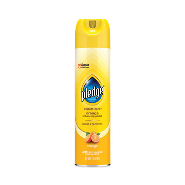 Furniture Polish, Orange Clean Scent, 9.7 Oz Aerosol Spray