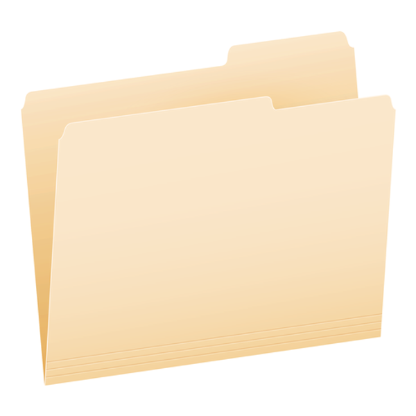 PFX75225RE Pendaflex® File Folders, Letter Size, Manila, 2/5 Cut, 100/BX