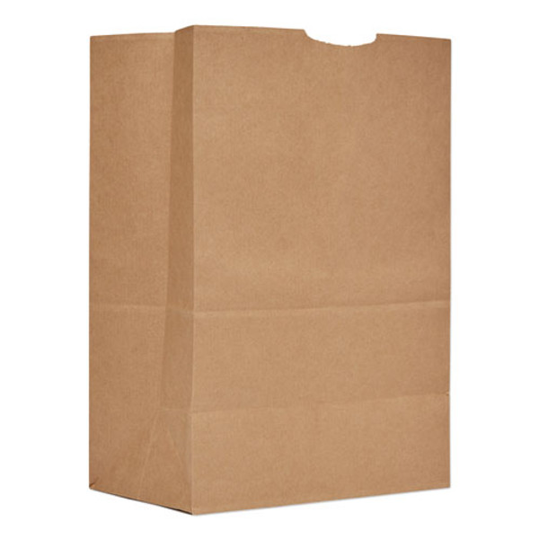 Grocery Paper Bags, 57 Lb Capacity, 1/6 Bbl, 12" X 7" X 17", Kraft, 500 Bags