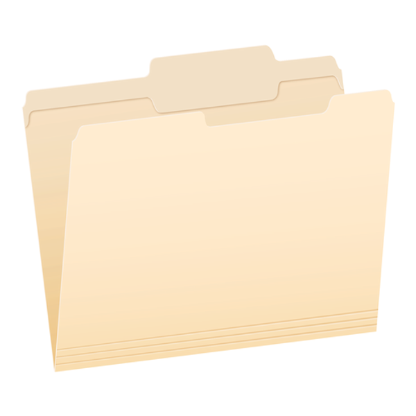 PFXR75225RC Pendaflex® Reinforced-Top File Folders, Letter Size, 2/5 Cut ROC, Manila, 100/BX