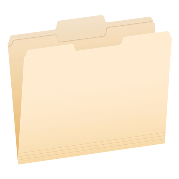 PFXR752132 Pendaflex®  Reinforced File Folders, Letter Size, 1/3 Cut, Position 2, Manila, 100 Per box