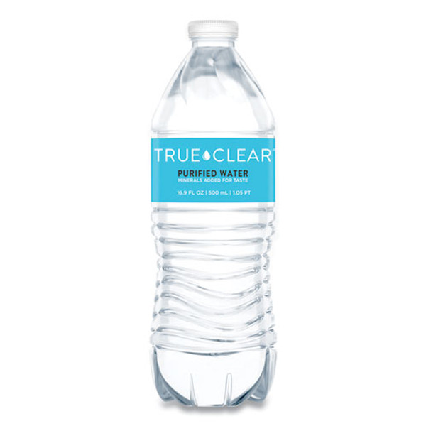 Purified Bottled Water, 16.9 Oz Bottle, 24 Bottles/carton, 84 Cartons/pallet