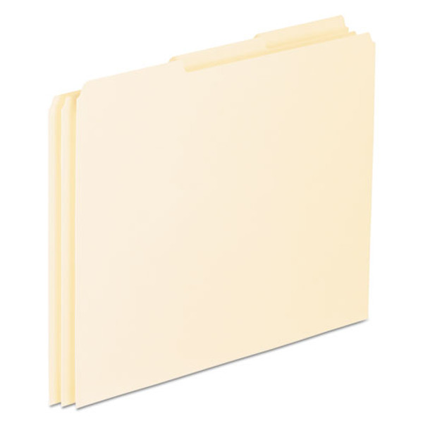 PFXEN203 File Guides with Blank Tabs, Letter size, Manila