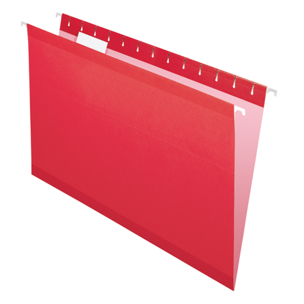 PFX0415315ASST Pendaflex® Reinforced Hanging Folders, Legal Size, Assorted Colors, 1/5 Cut, 25/BX