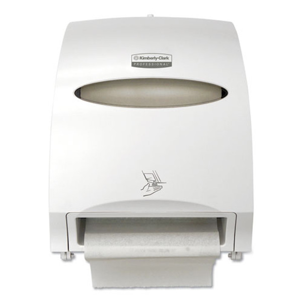 Electronic Towel Dispenser, 12.7 X 9.57 X 15.76, White