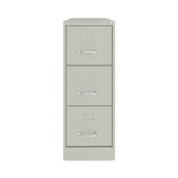 Vertical Letter File Cabinet, 3 Letter-size File Drawers, Light Gray, 15 X 22 X 40.19