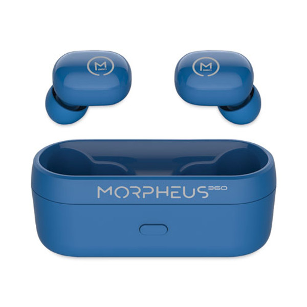 Spire True Wireless Earbuds Bluetooth In-ear Headphones With Microphone, Island Blue