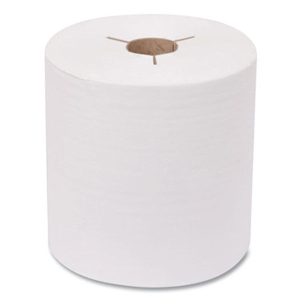 Advanced Hand Towel Roll, Notched, 1-ply, 8" X 800 Ft, White, 6 Rolls/carton
