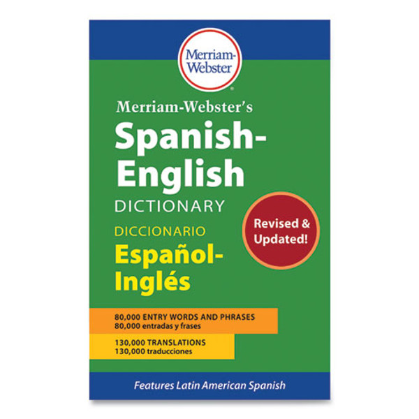 Spanish-english Dictionary, Paperback, 928 Pages