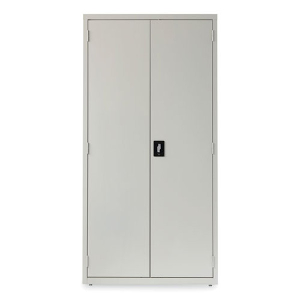 Fully Assembled Storage Cabinets, 5 Shelves, 36" X 18" X 72", Light Gray