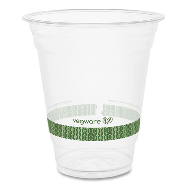 96-series Cold Cup, 12 Oz, Clear/green, 1,000/carton