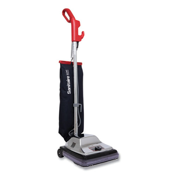 Tradition Quietclean Upright Vacuum Sc889a, 12" Cleaning Path, Gray/red/black - EURSC889D