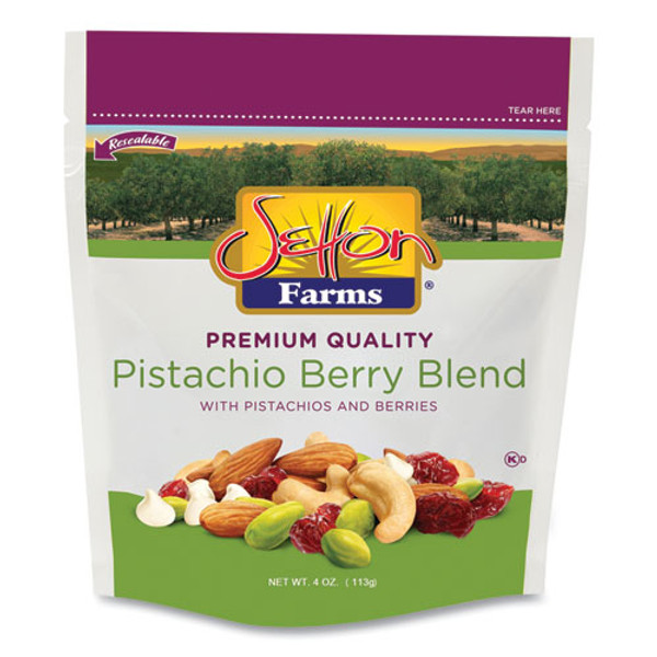 Pistachio Berry Blend, 4 Oz Bag, 10/carton