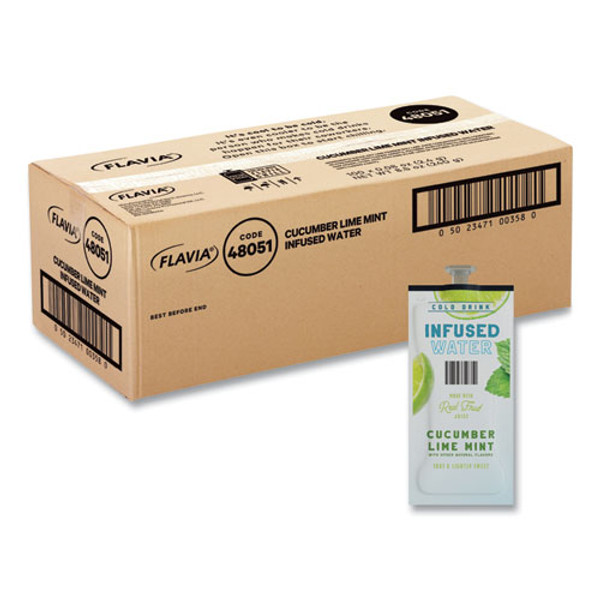 Cucumber Lime Mint Infused Water Freshpack, 100/carton