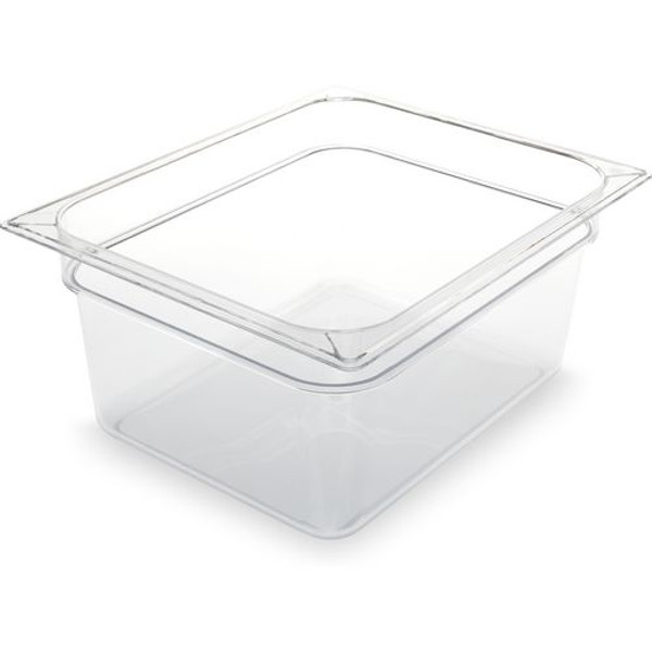 Storplus Polycarbonate Food Pan, 8.7 Qt, 10.38 X 12.75 X 6, Clear, Plastic